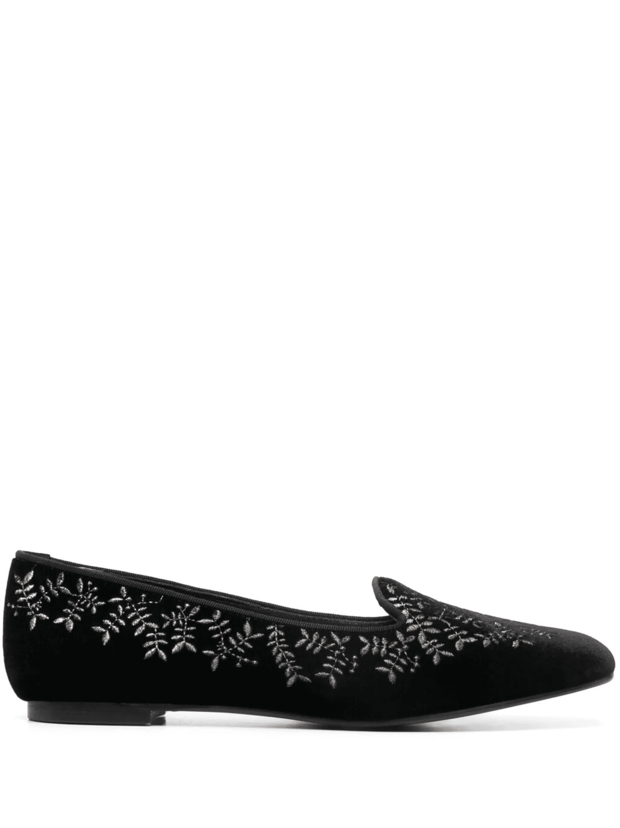 x Castañer Hojas velvet slippers