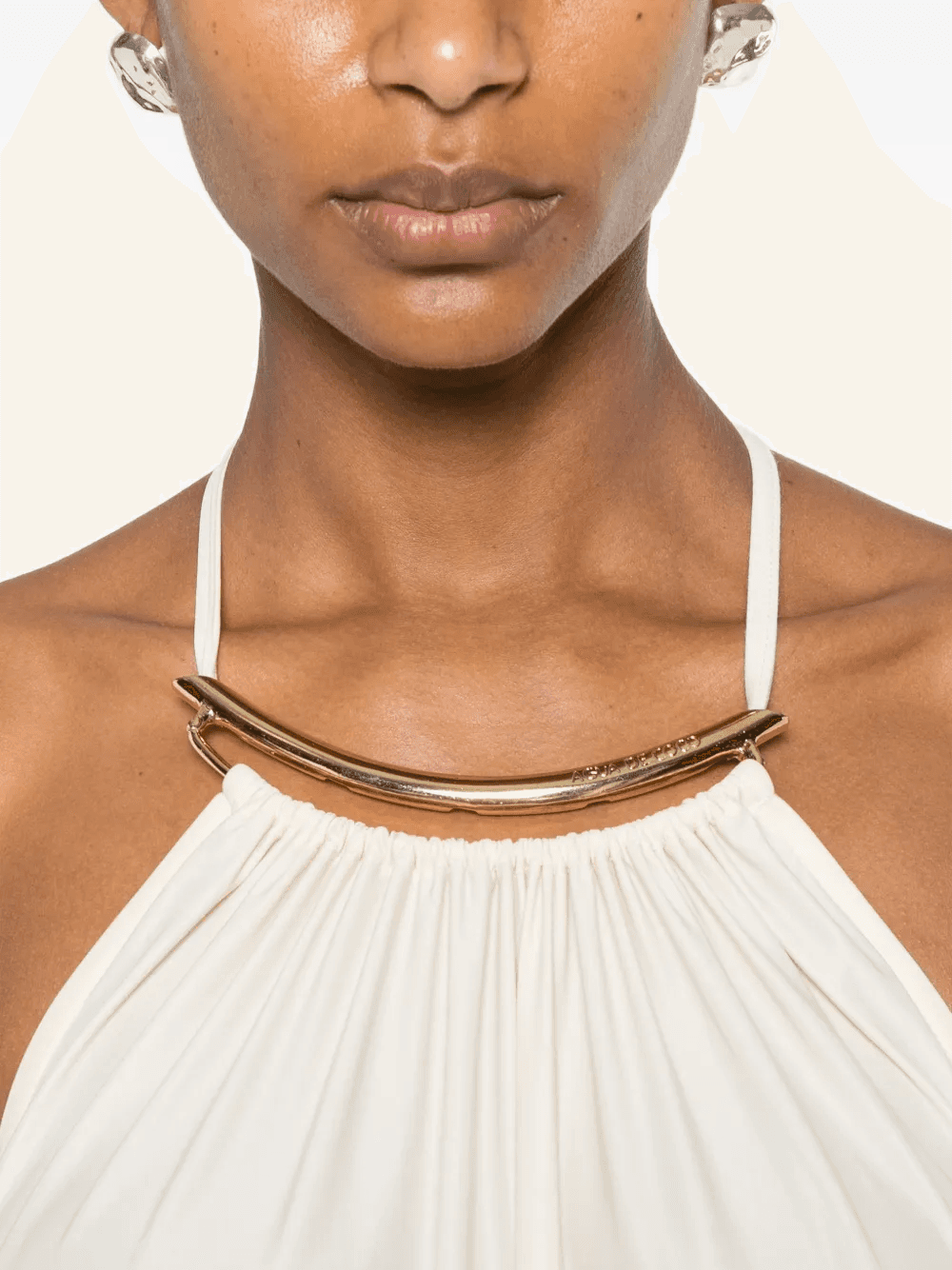 halterneck midi dress — Image 2