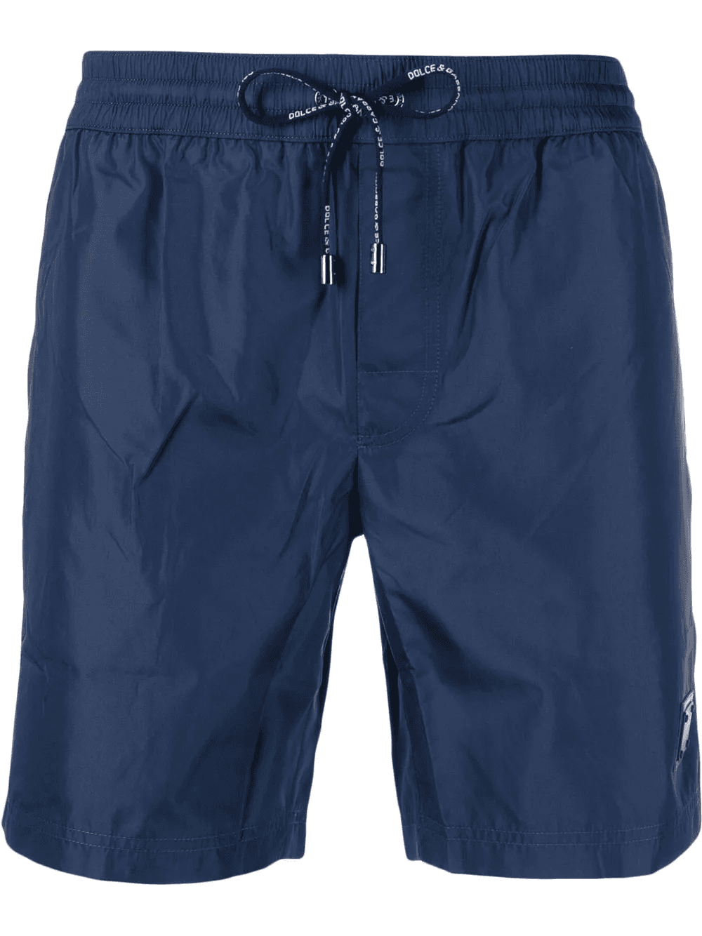 logo-patch swim shorts