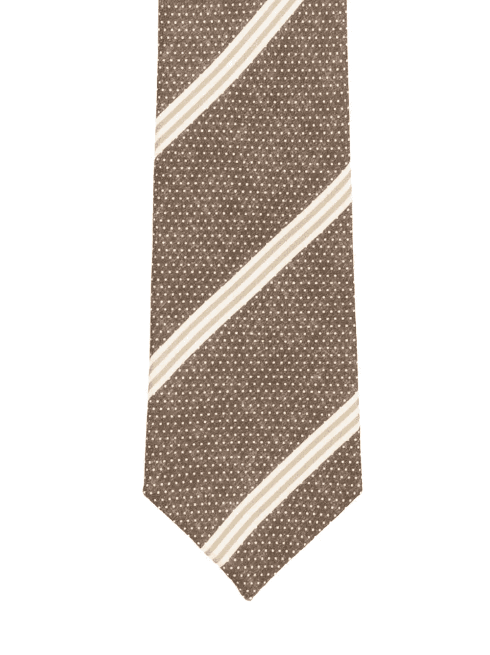 stripe-pattern silk tie — Image 2