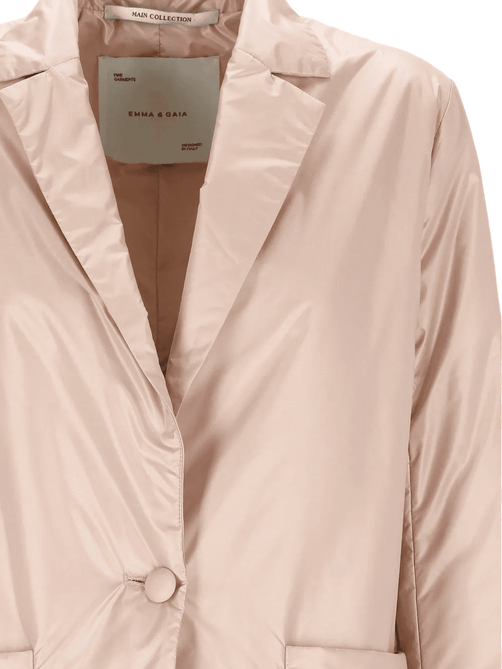 padded notched-lapels jacket — Image 2