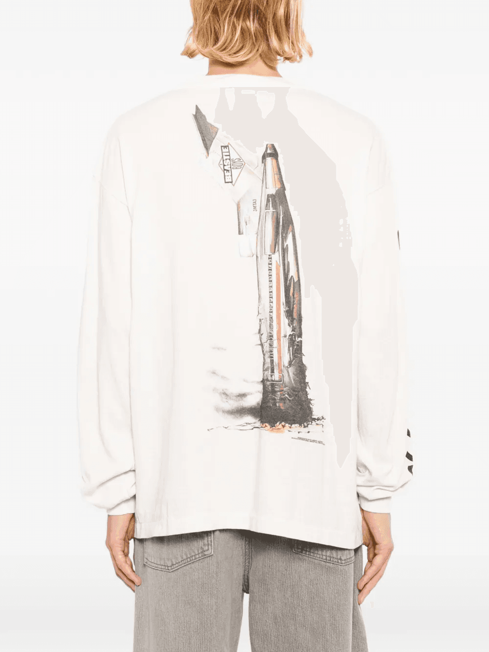 graphic-print long-sleeve T-shirt — Image 2