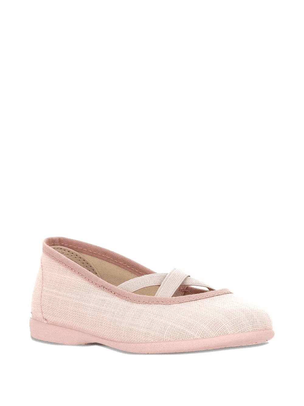 cross-strap ballet flats - Image 1