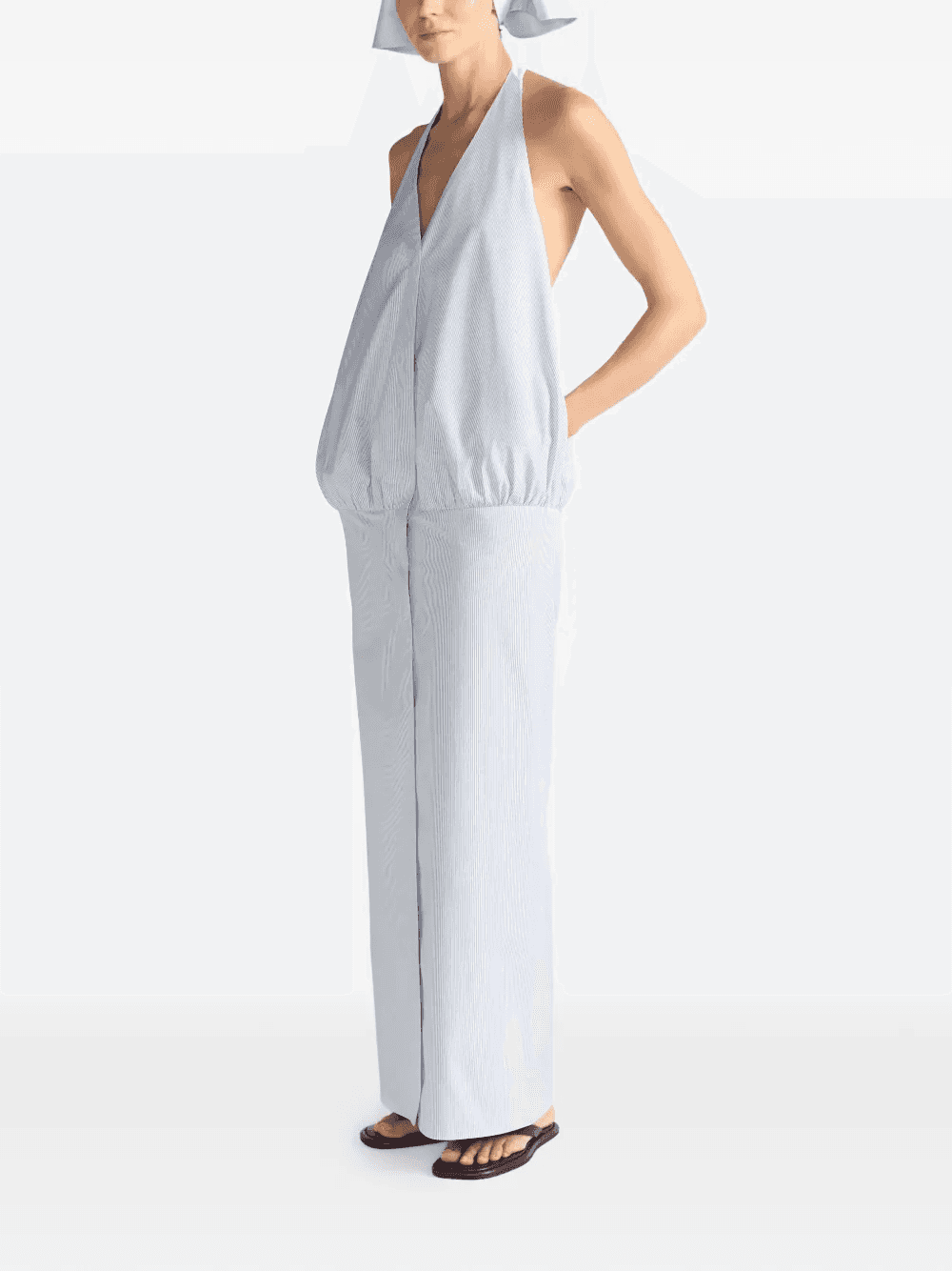 Celile striped halterneck maxi dress — Image 3