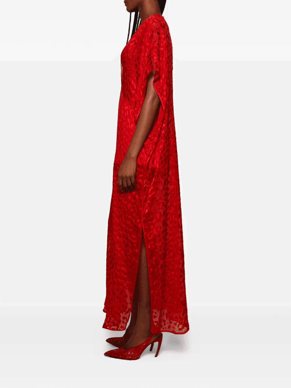 leopard-print kimono — Image 4