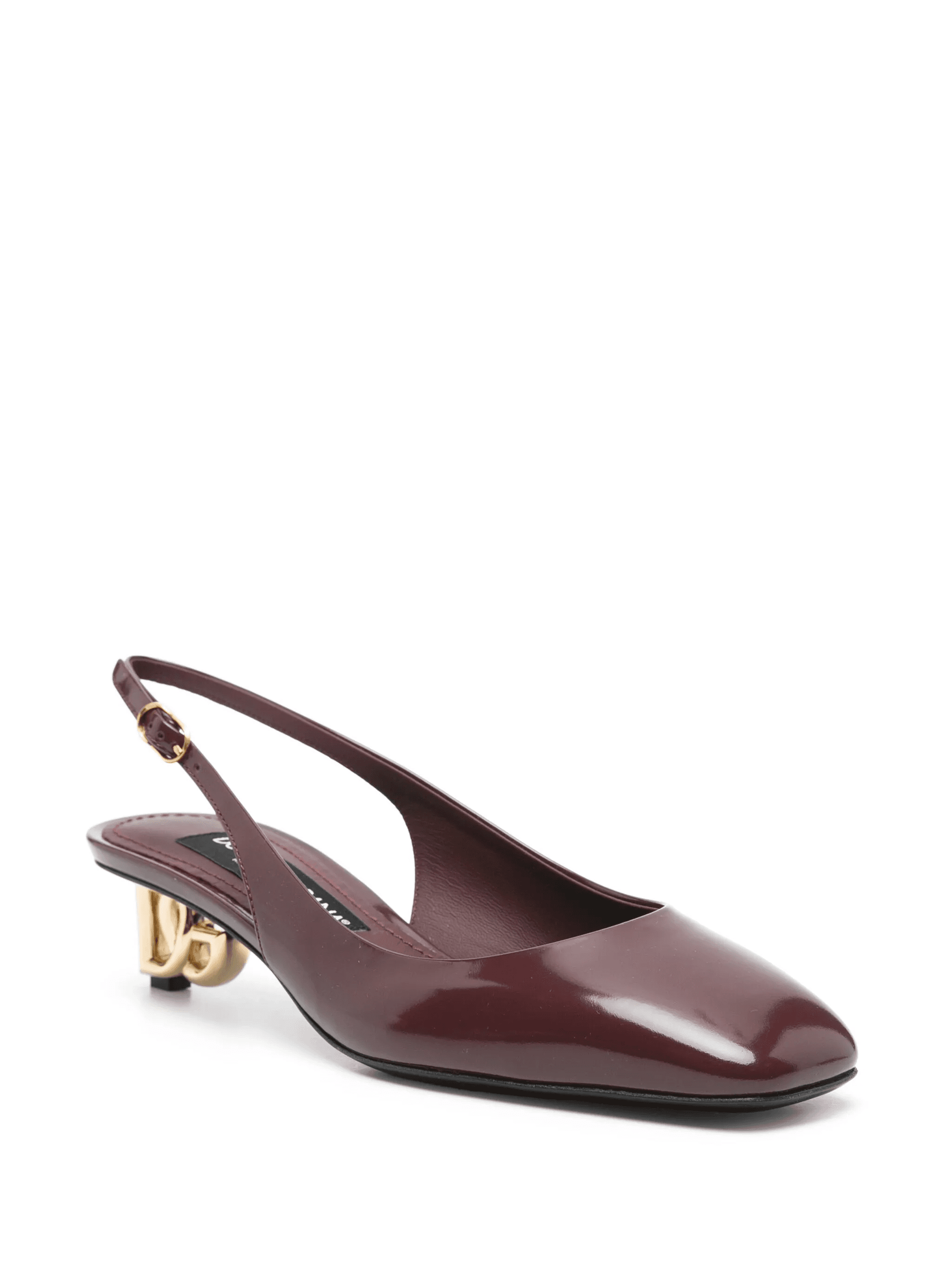 leather slingback pumps — Image 2