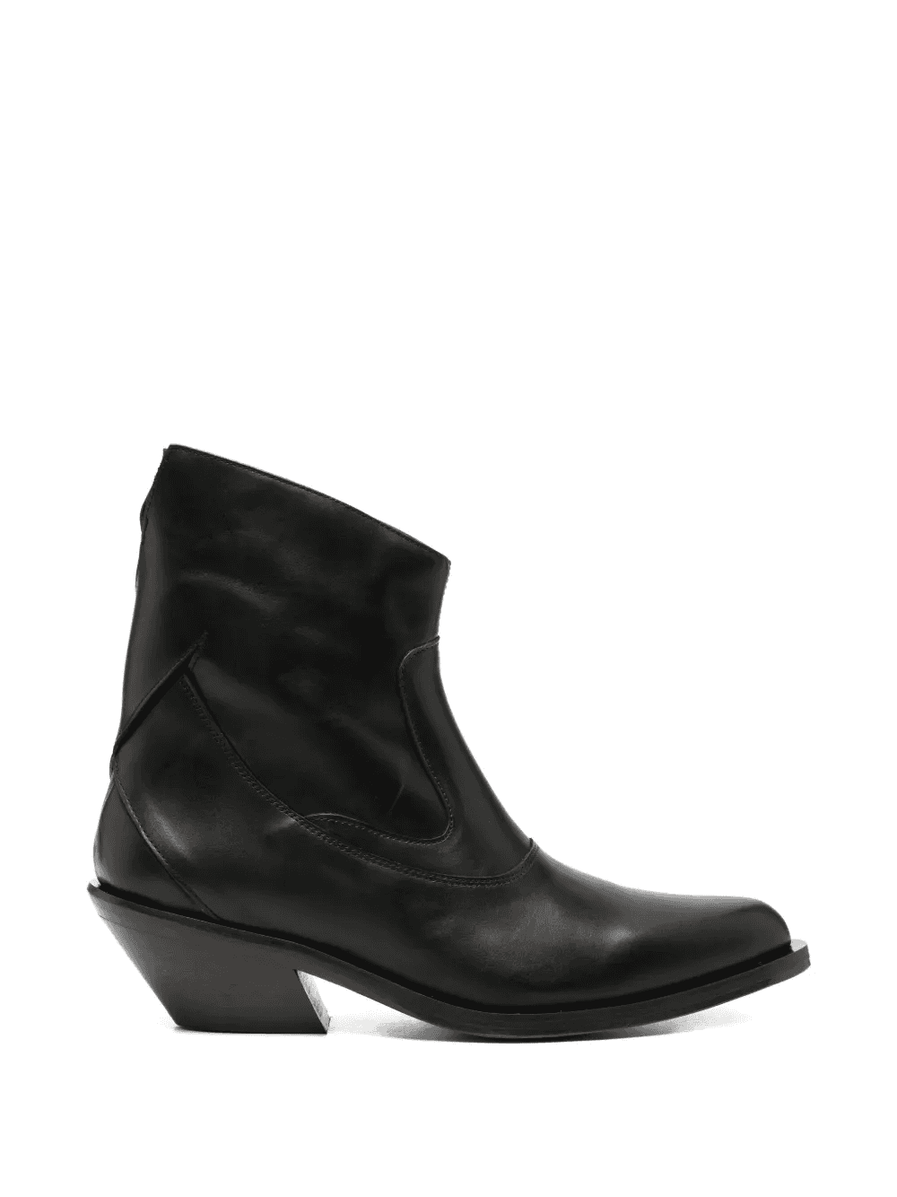 Western 1  leather cowboy boots - Image 1