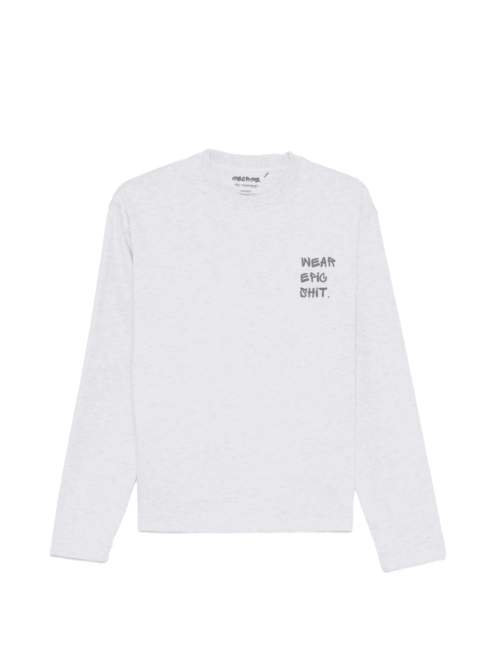 logo-print long-sleeve T-shirt - Image 1
