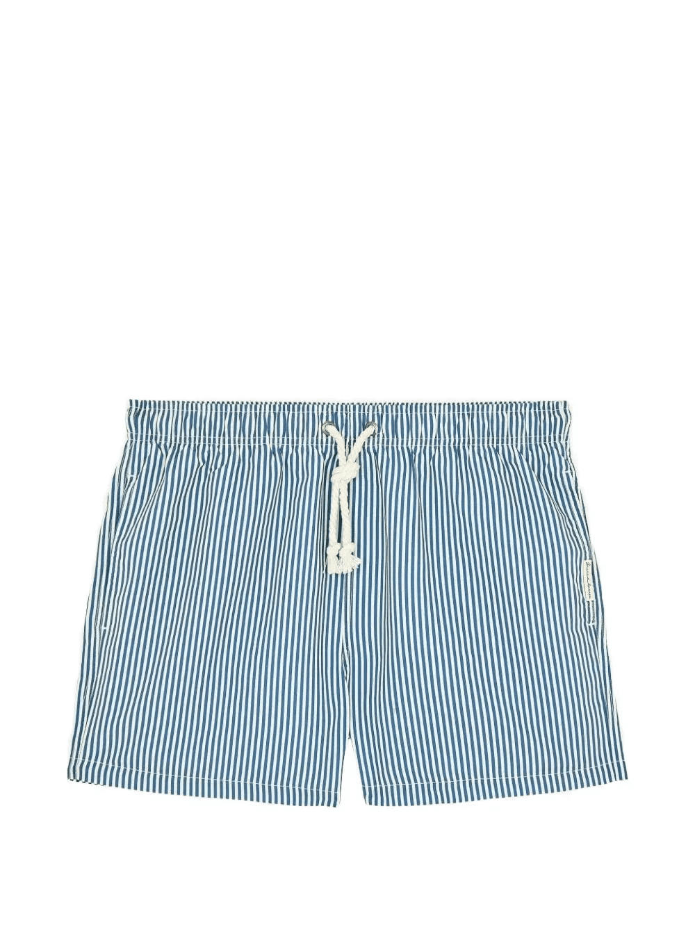 striped drawstring swim shorts - Image 1