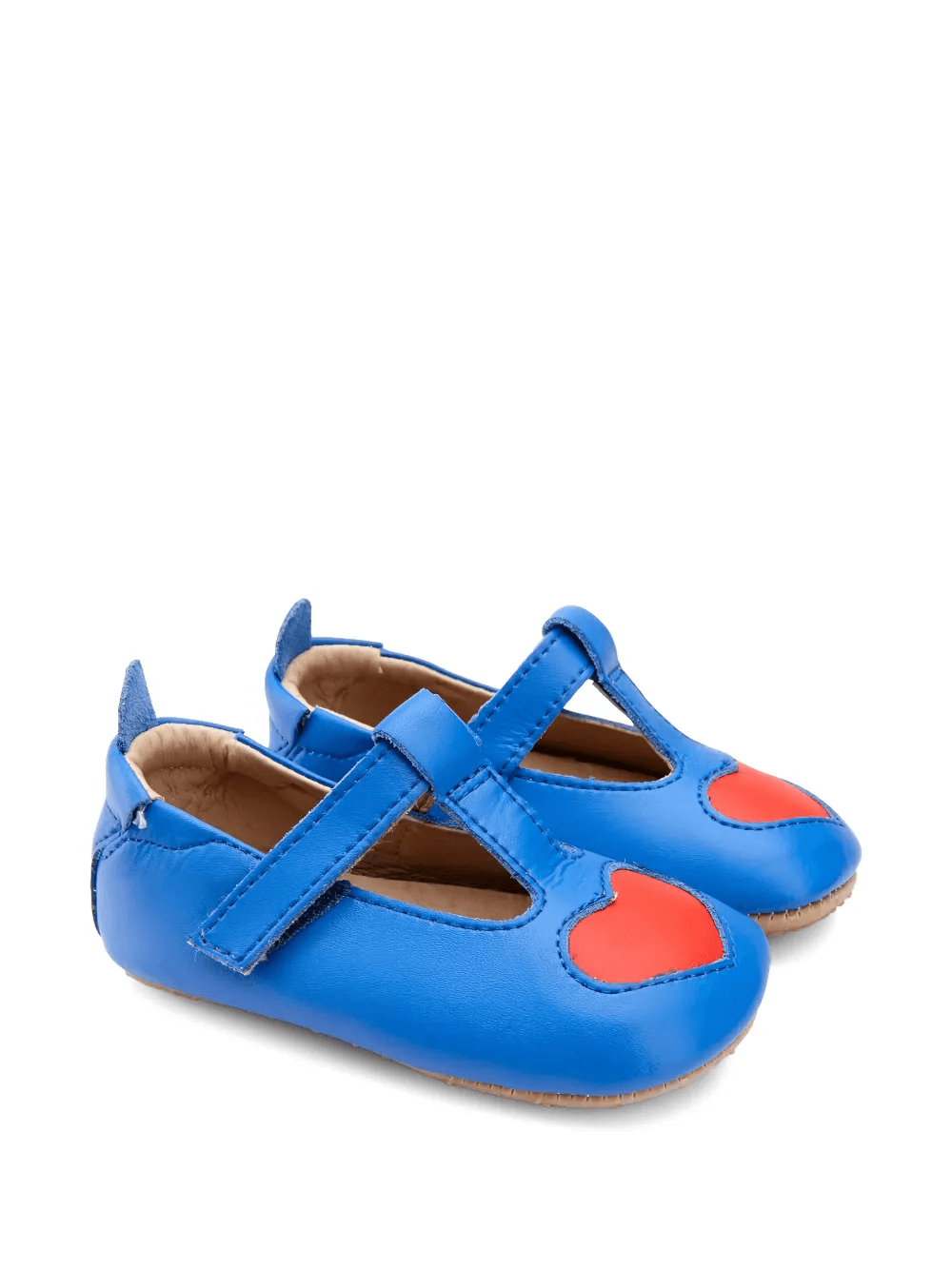 heart-patch T-bar ballerinas — Image 2