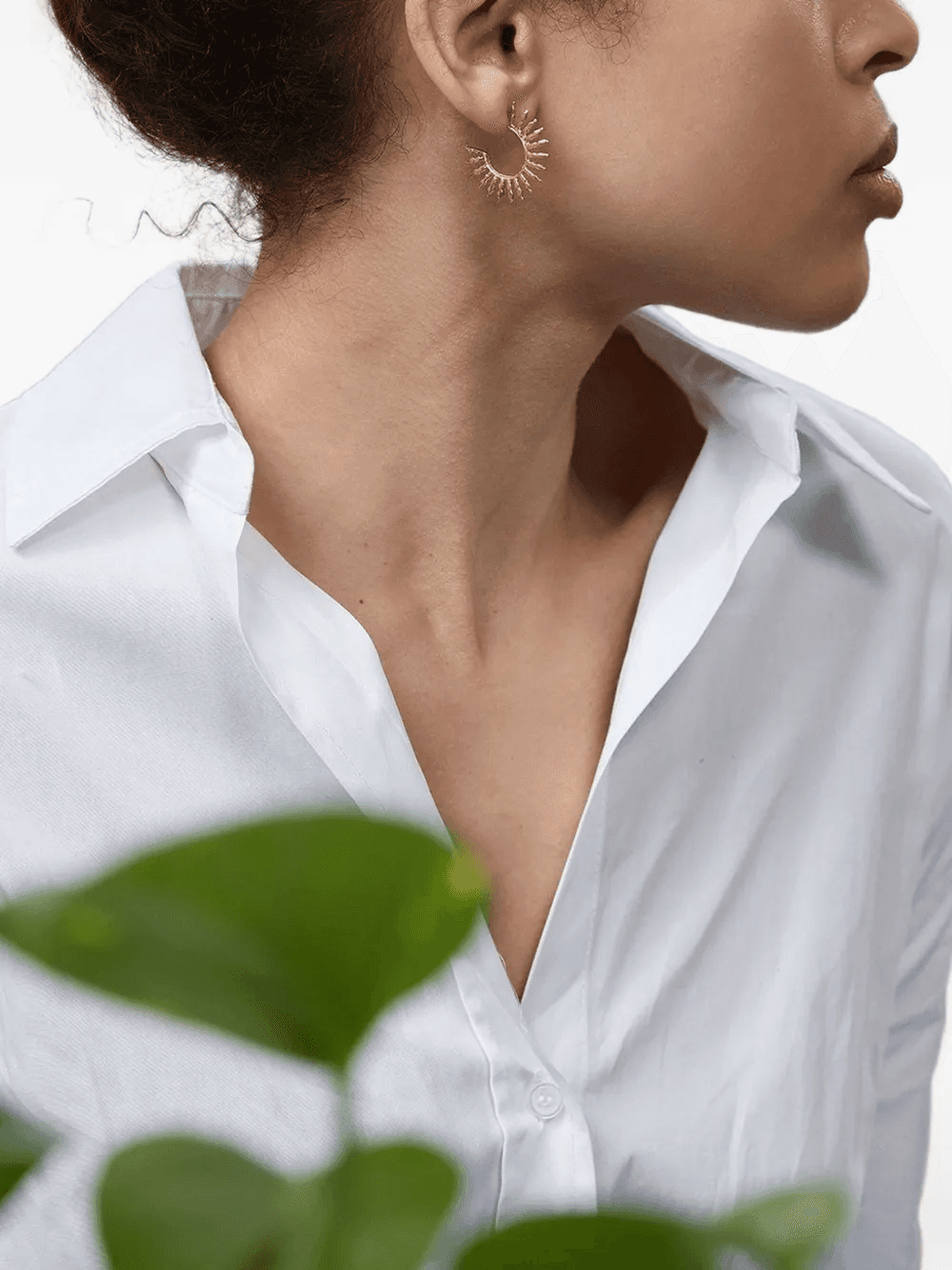 Aylin hoop earrings — Image 4
