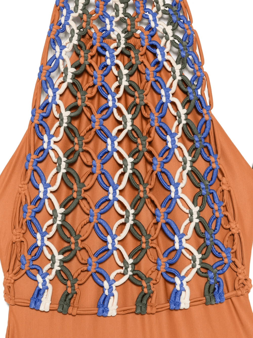 macramé-detail swimsuit — Image 2