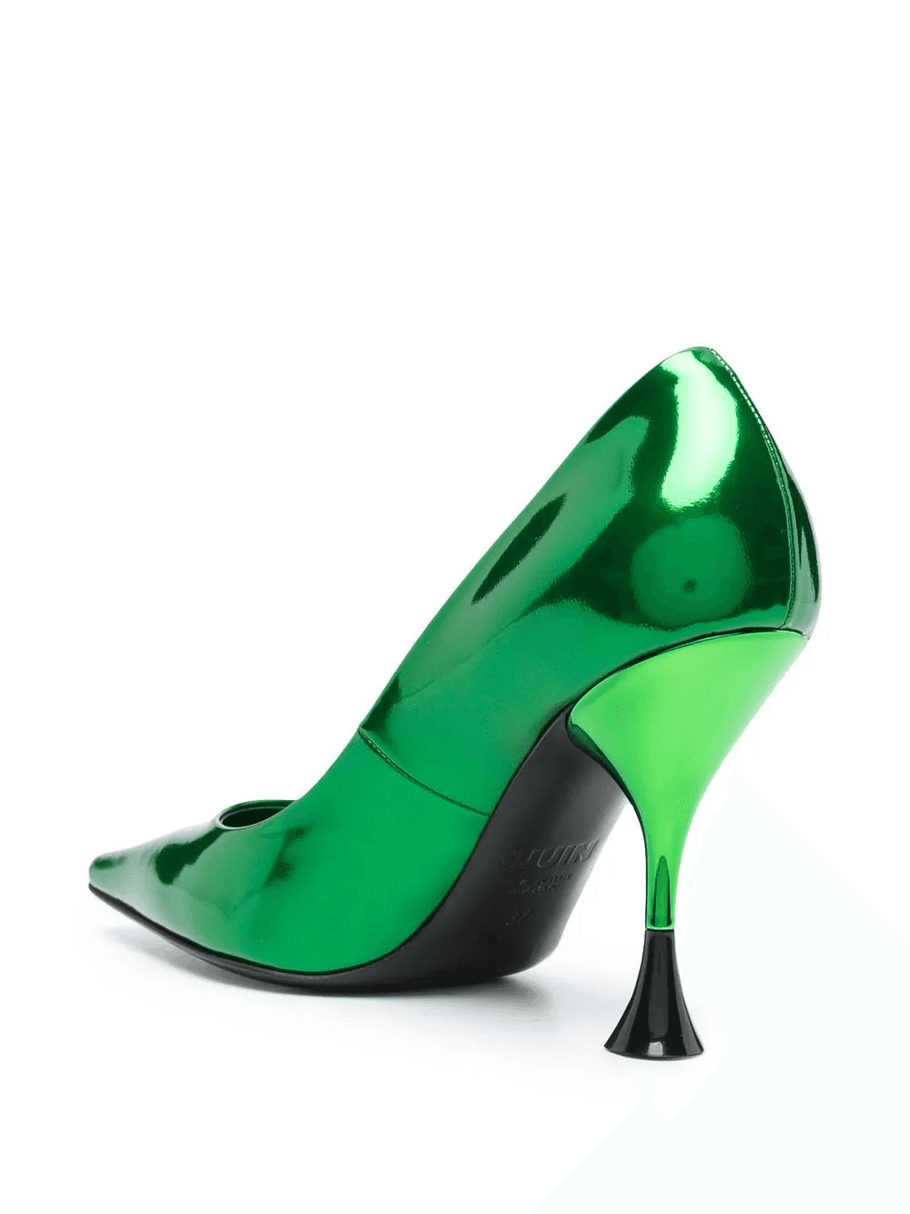 100mm patent-finish square pumps — Image 4