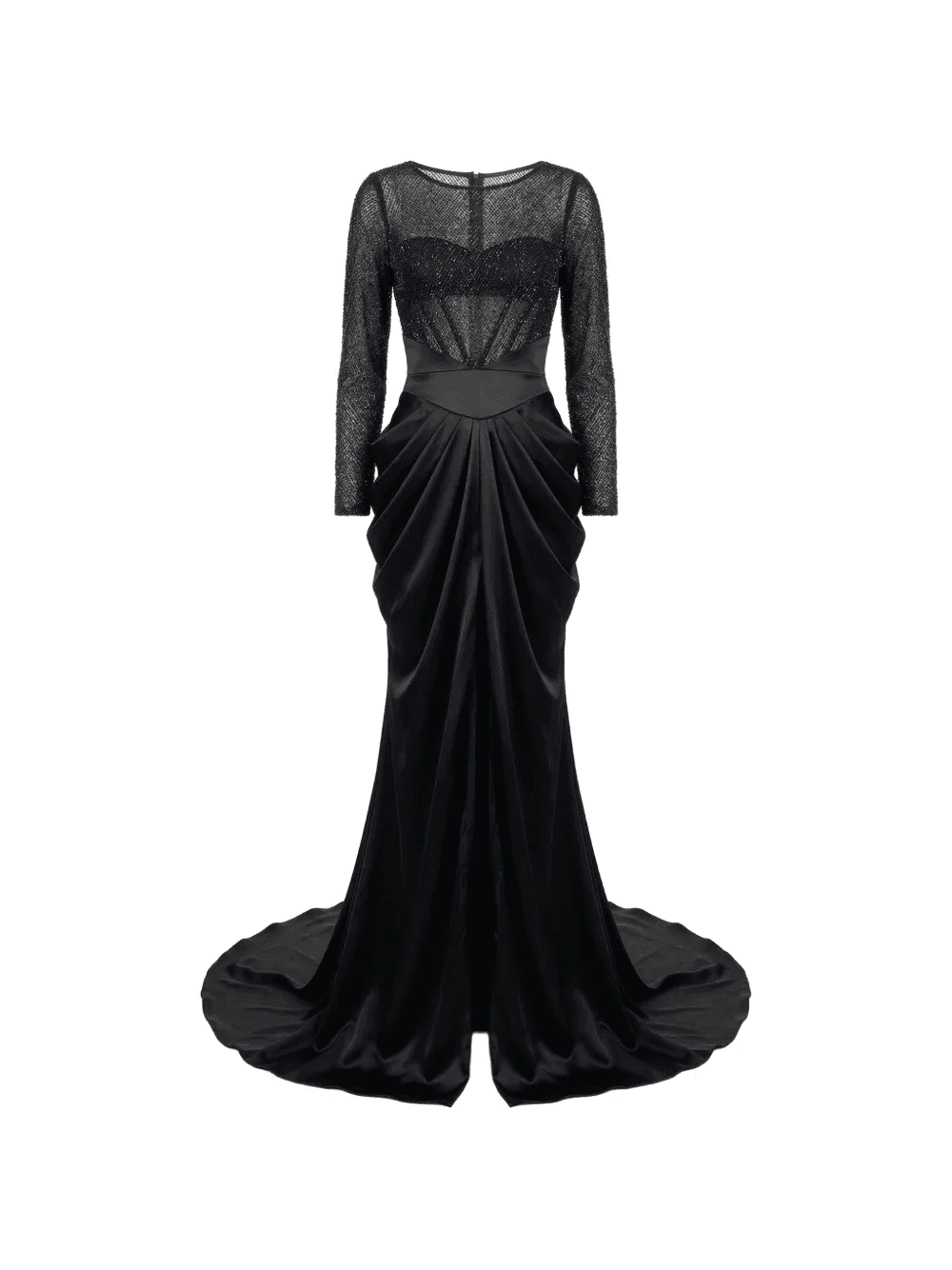 embroidered mermaid dress - Image 1