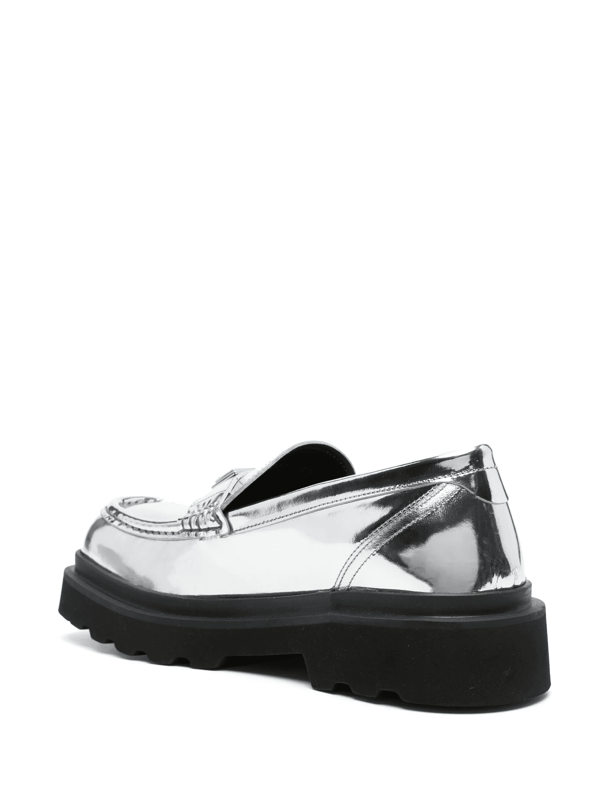 logo-plaque leather brogues — Image 4