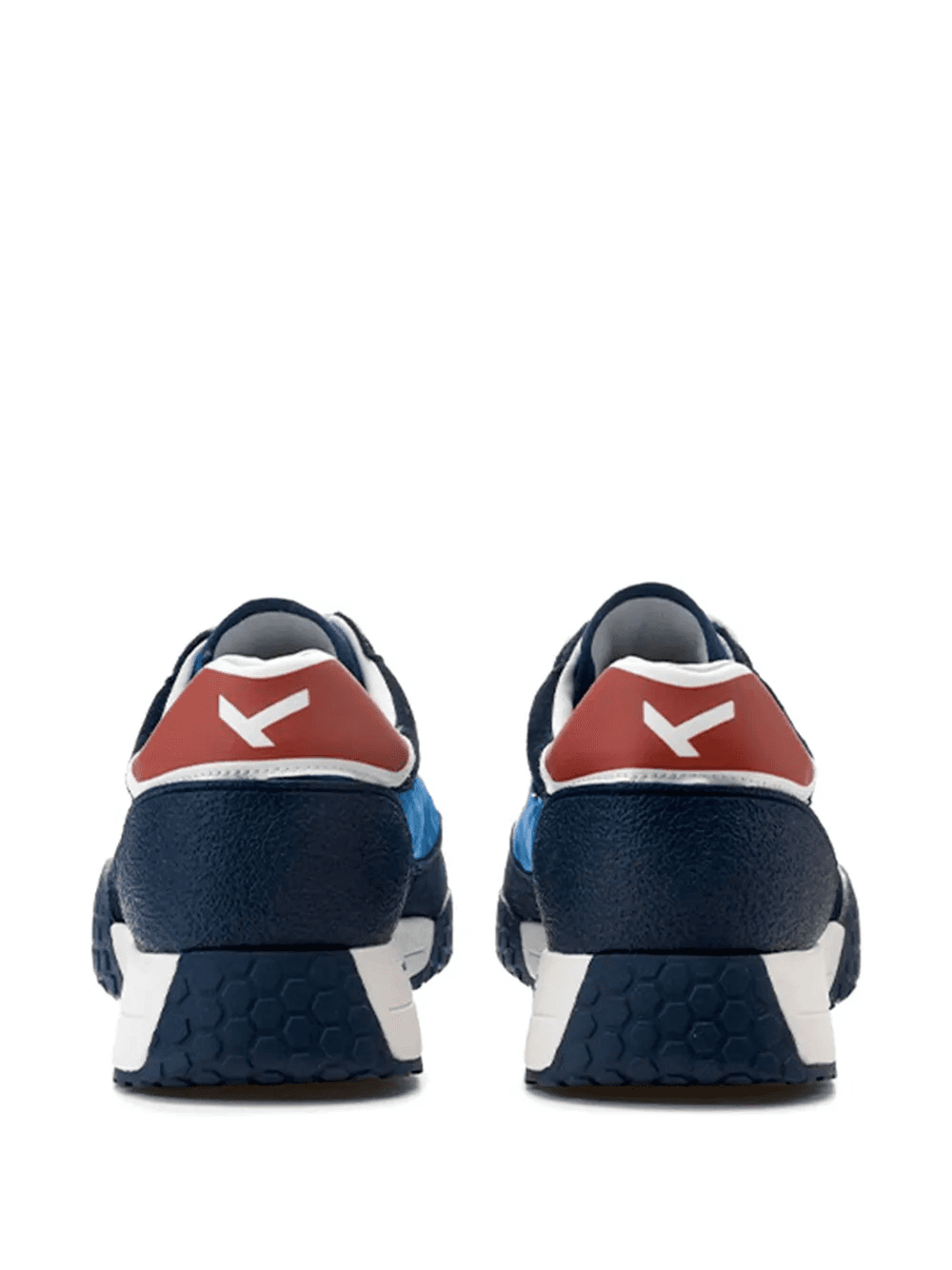 logo-patch panelled sneakers — Image 2