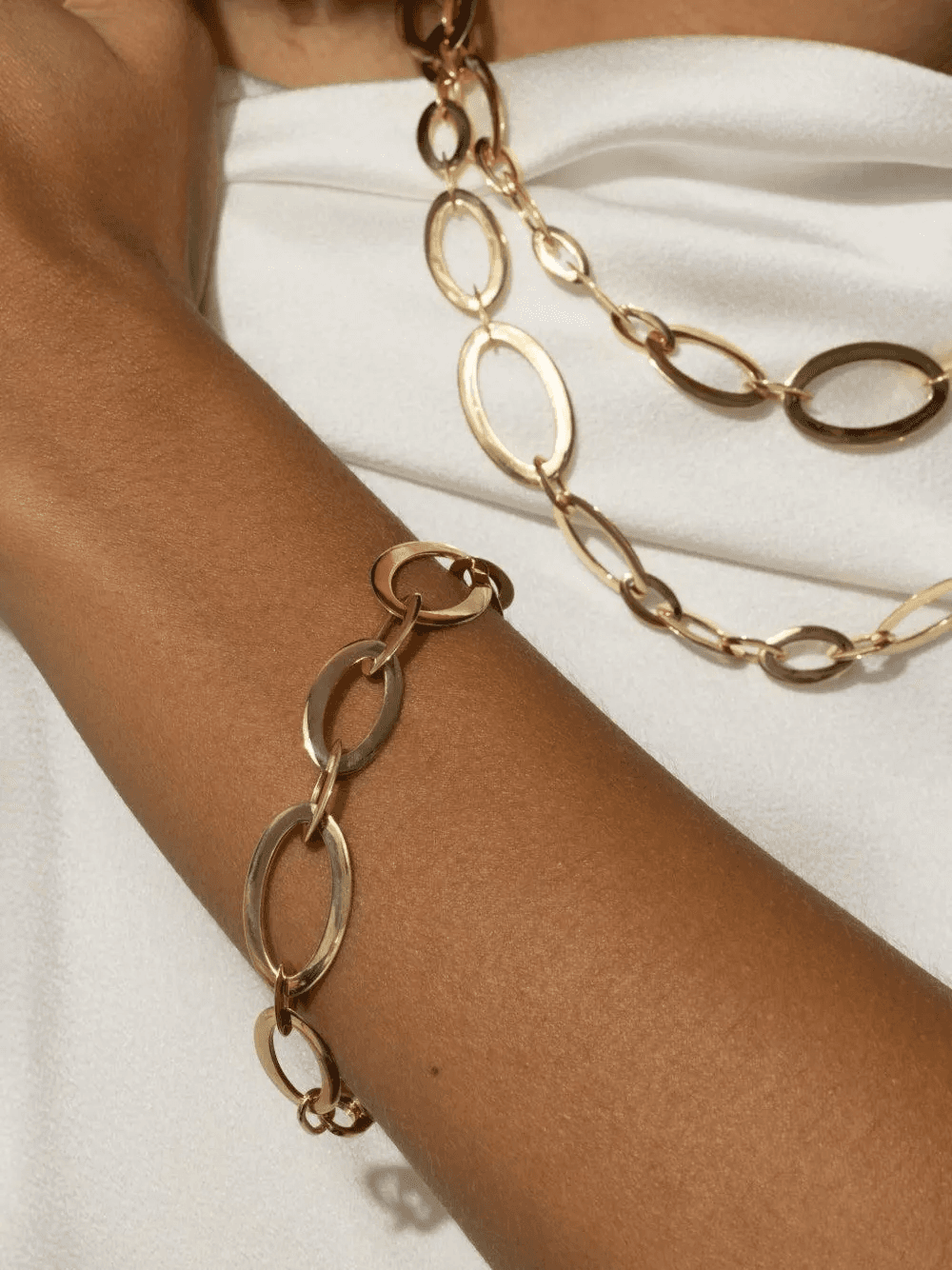 18K yellow gold Soleil bracelet — Image 2