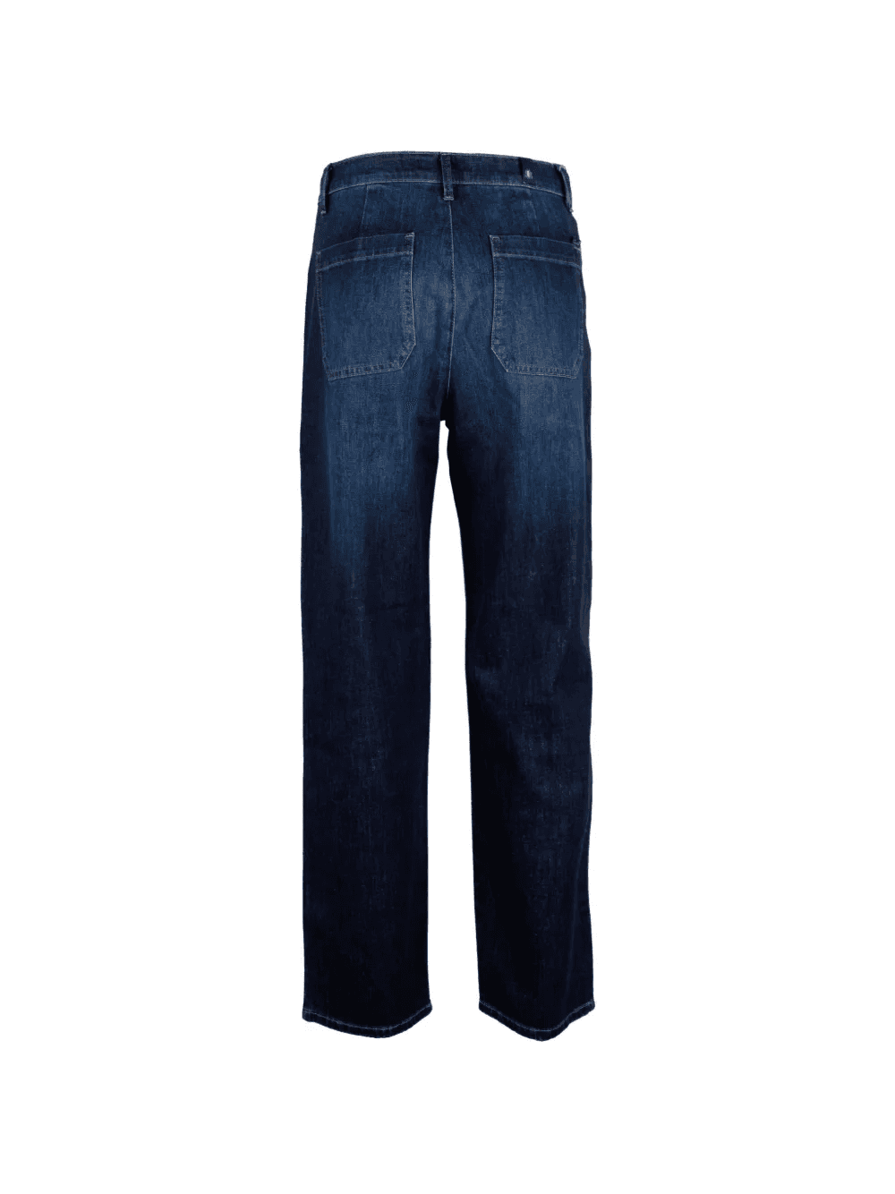 patch-pocket straight-leg jeans — Image 2