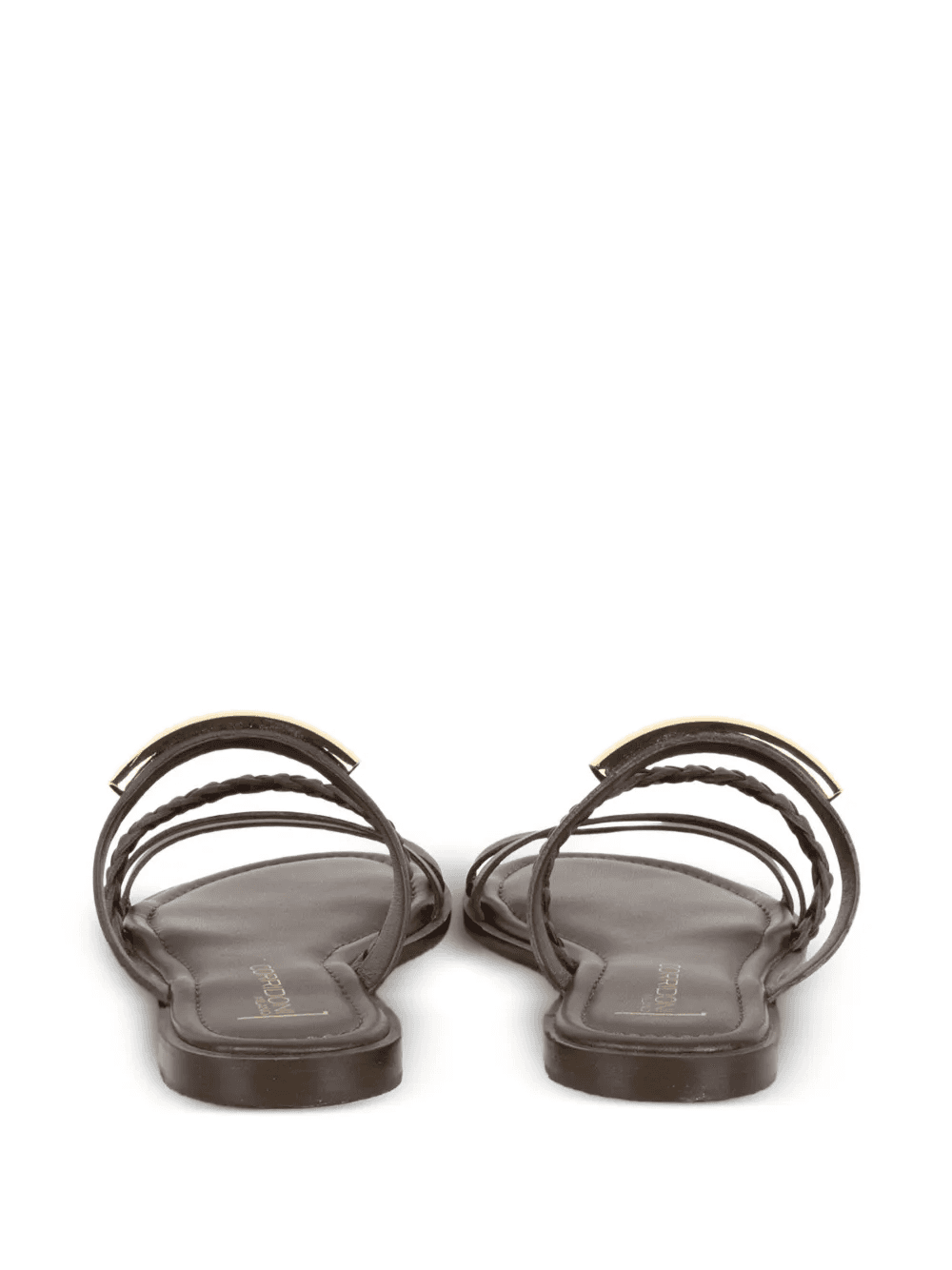 braided metal-detail sandals — Image 2