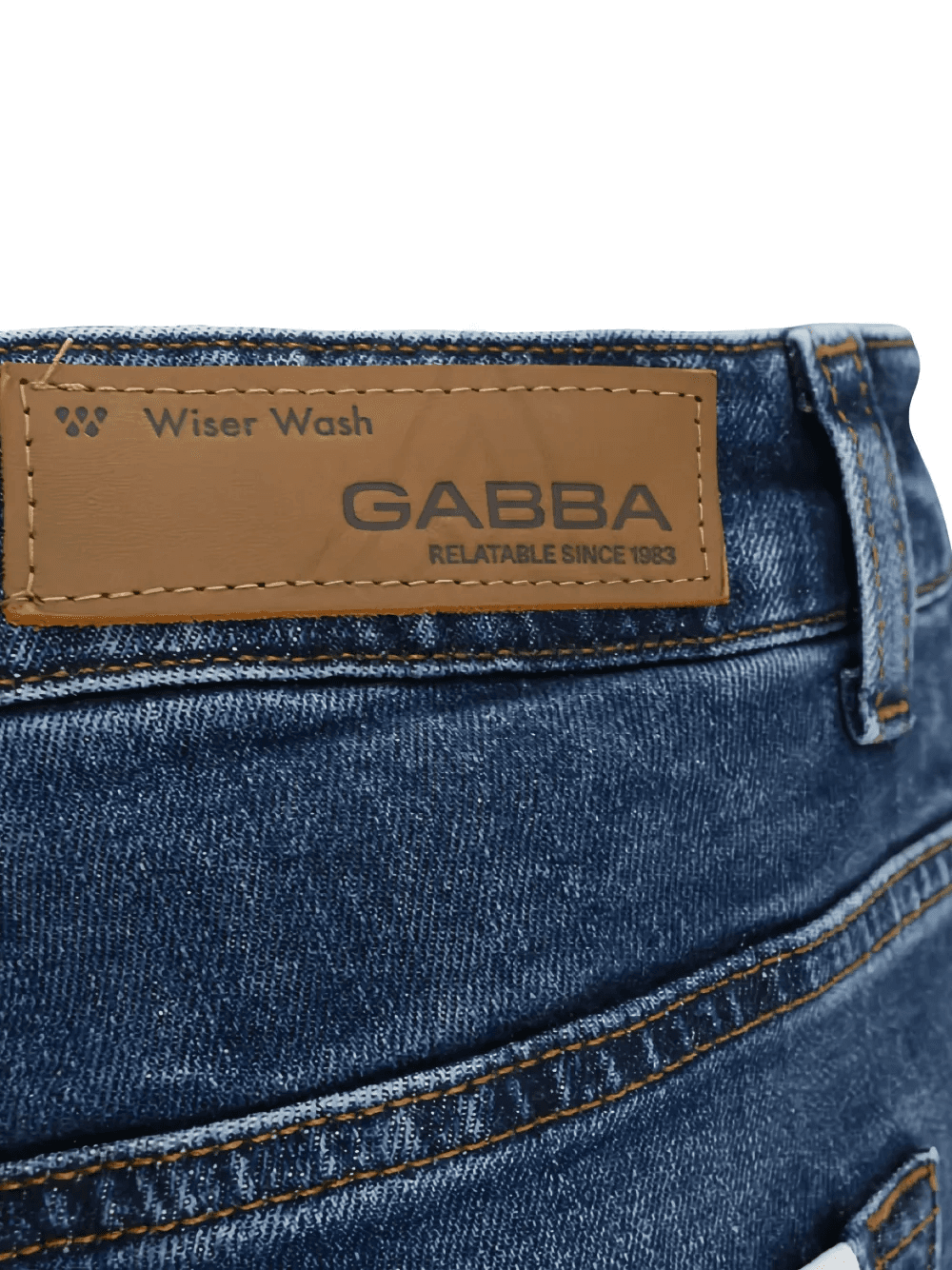 dark blue denim jeans — Image 2