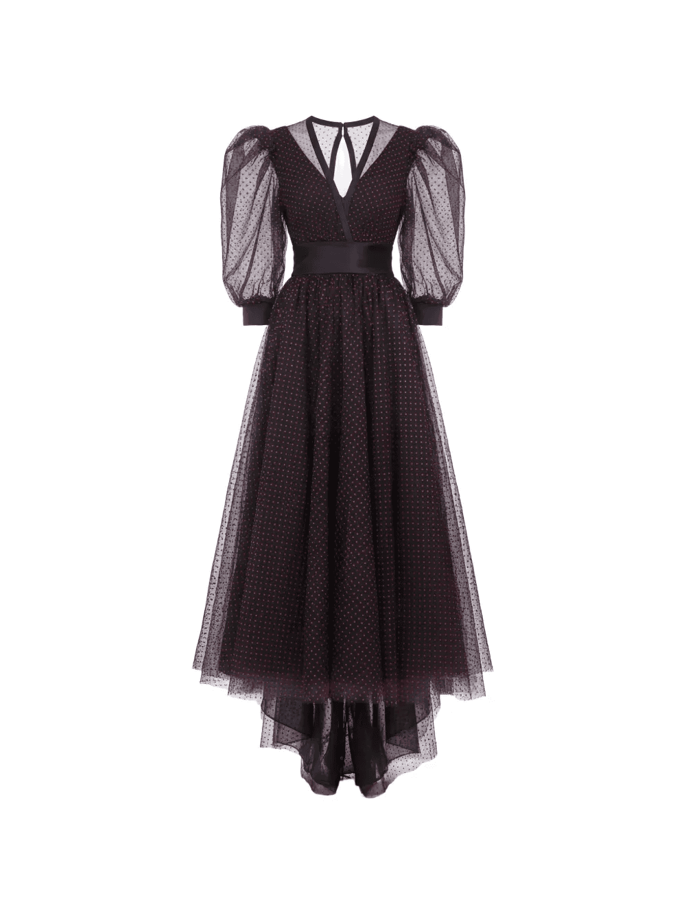 polka-dot gown dress - Image 1