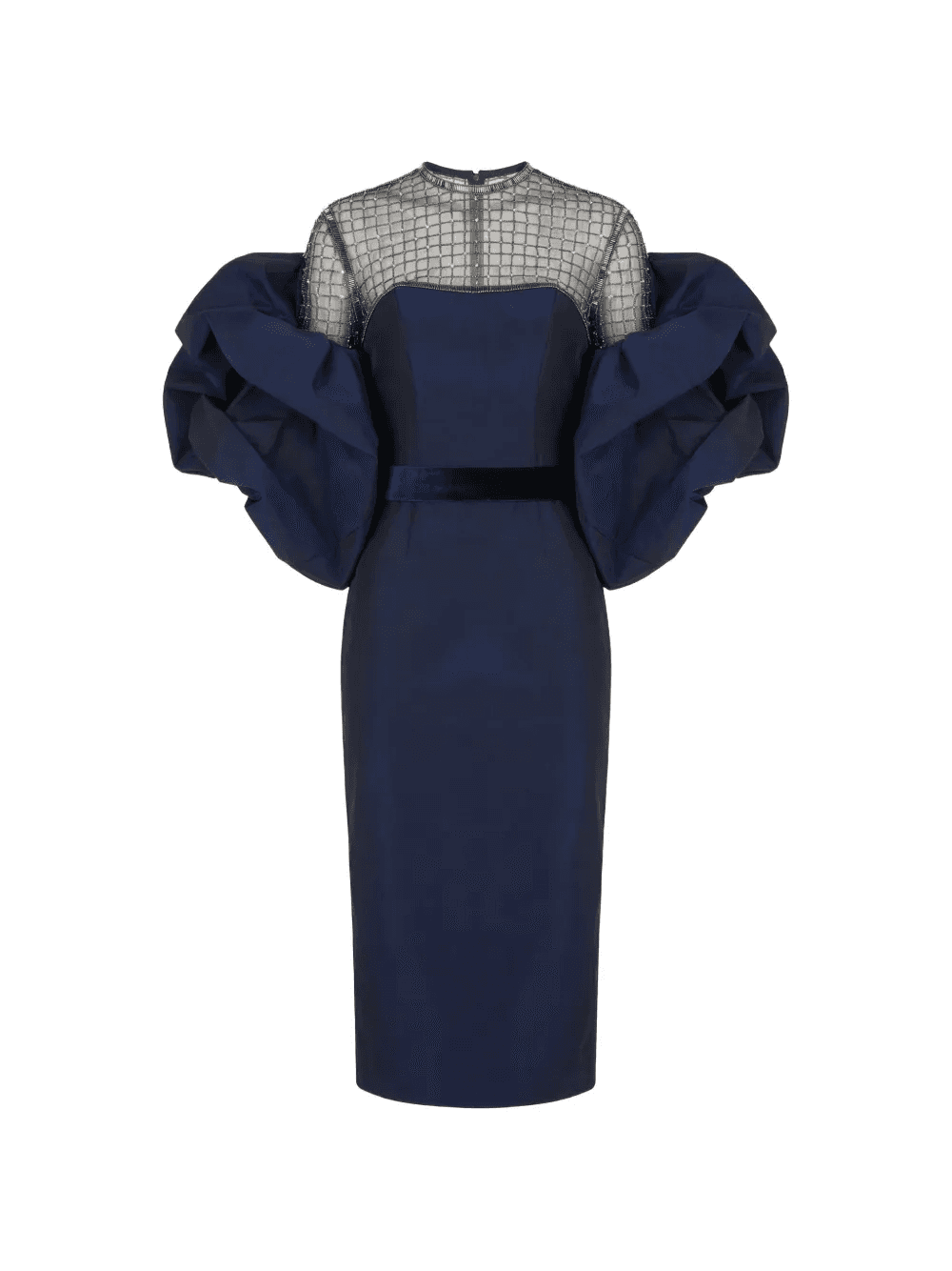 bead-embellished midi dress - Image 1