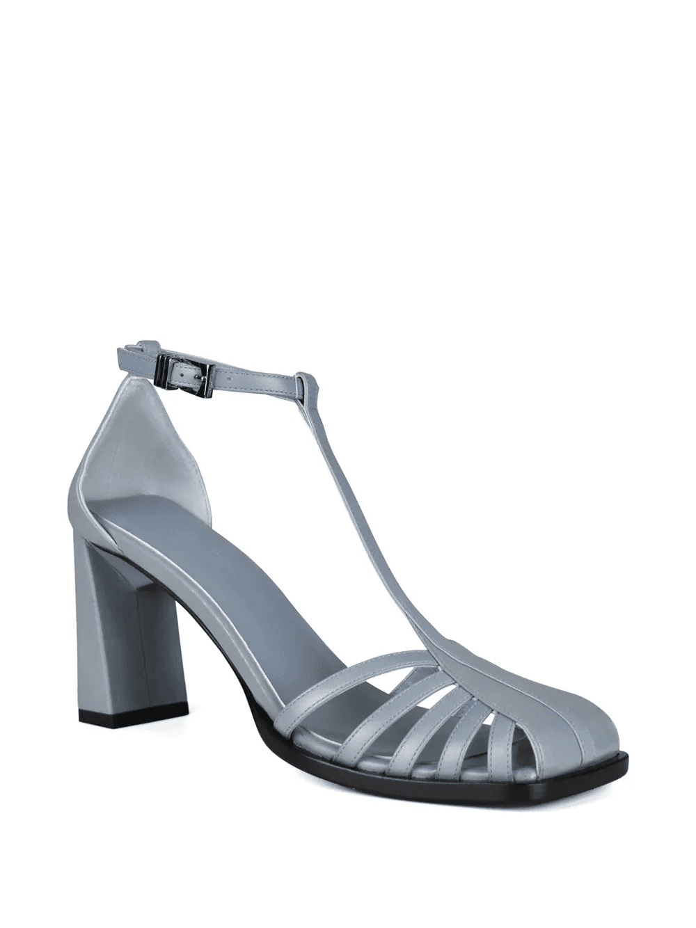 ankle strap leather sandals — Image 4
