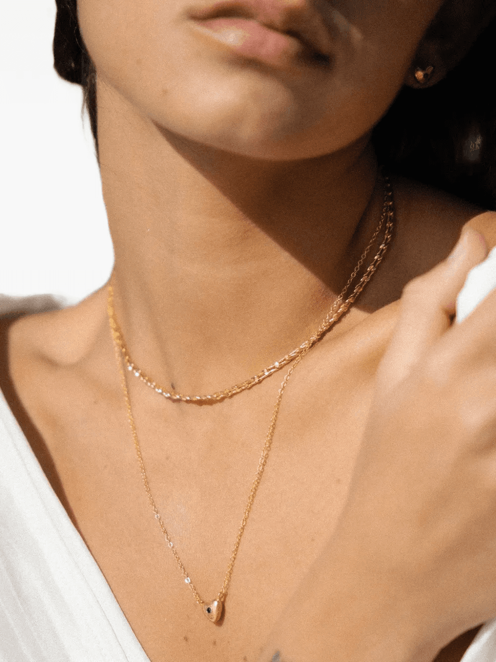 heart-pendant necklace — Image 3