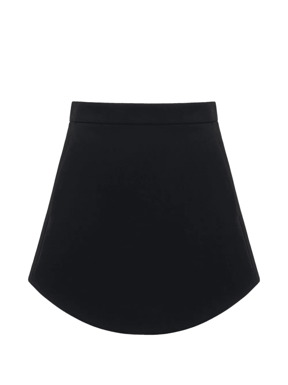 Rose curved-hem mini skirt — Image 4