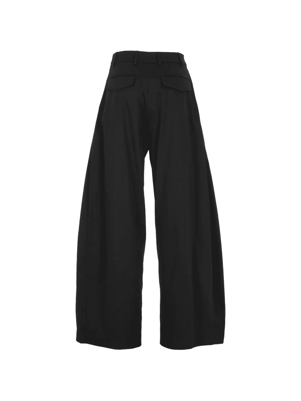 pleated wide-leg palazzo pants — Image 3
