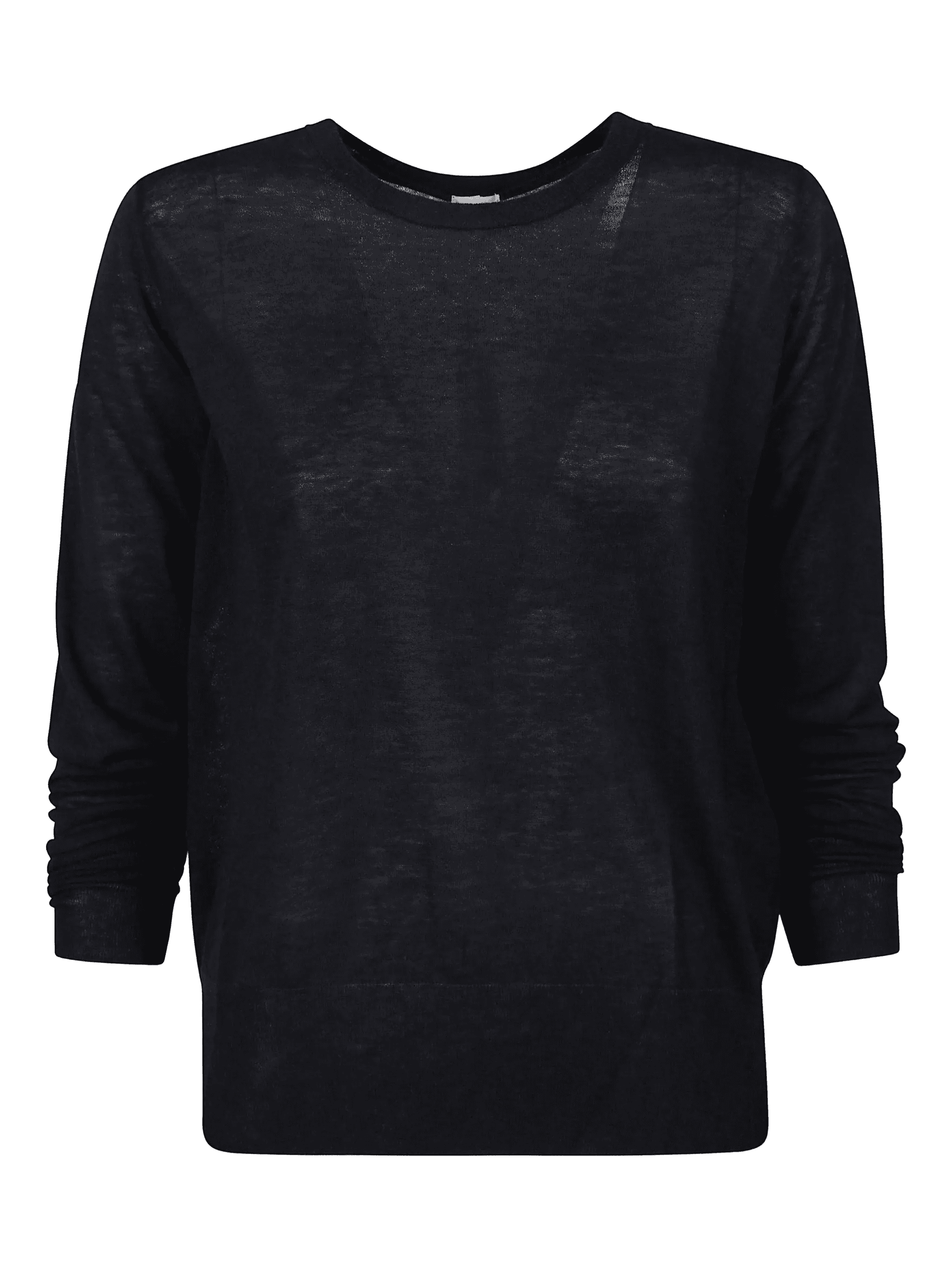 round-neck long-sleeve top - Image 1