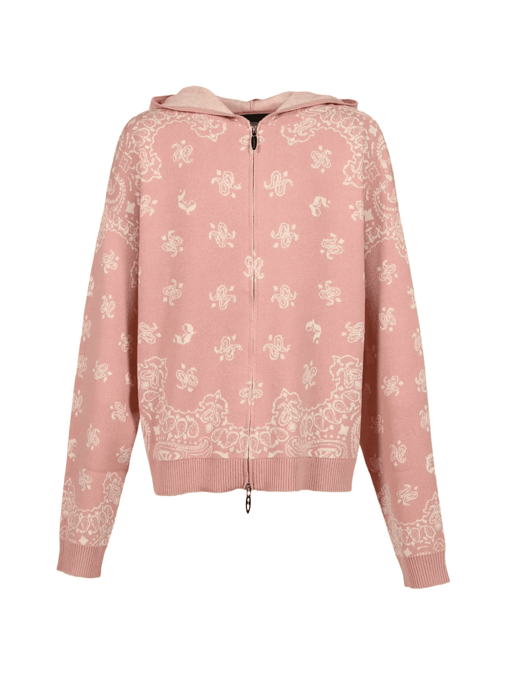 paisley-jacquard hoodie - Image 1