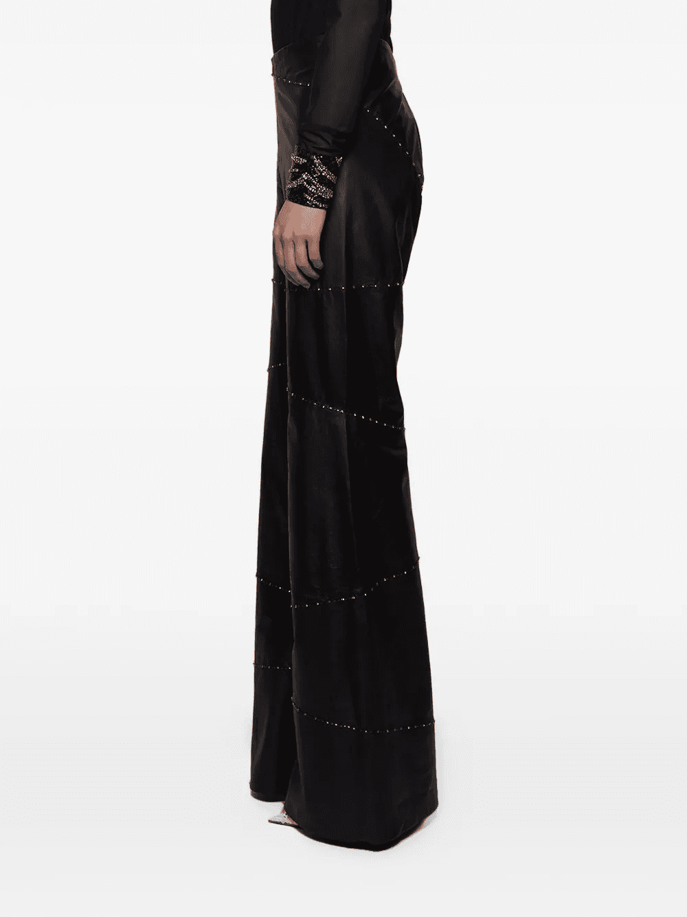 studded leather trousers — Image 4