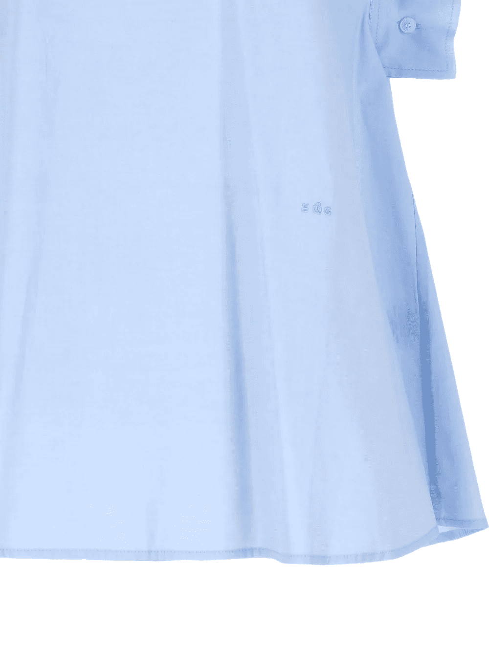 button-detail short-sleeve blouse — Image 2