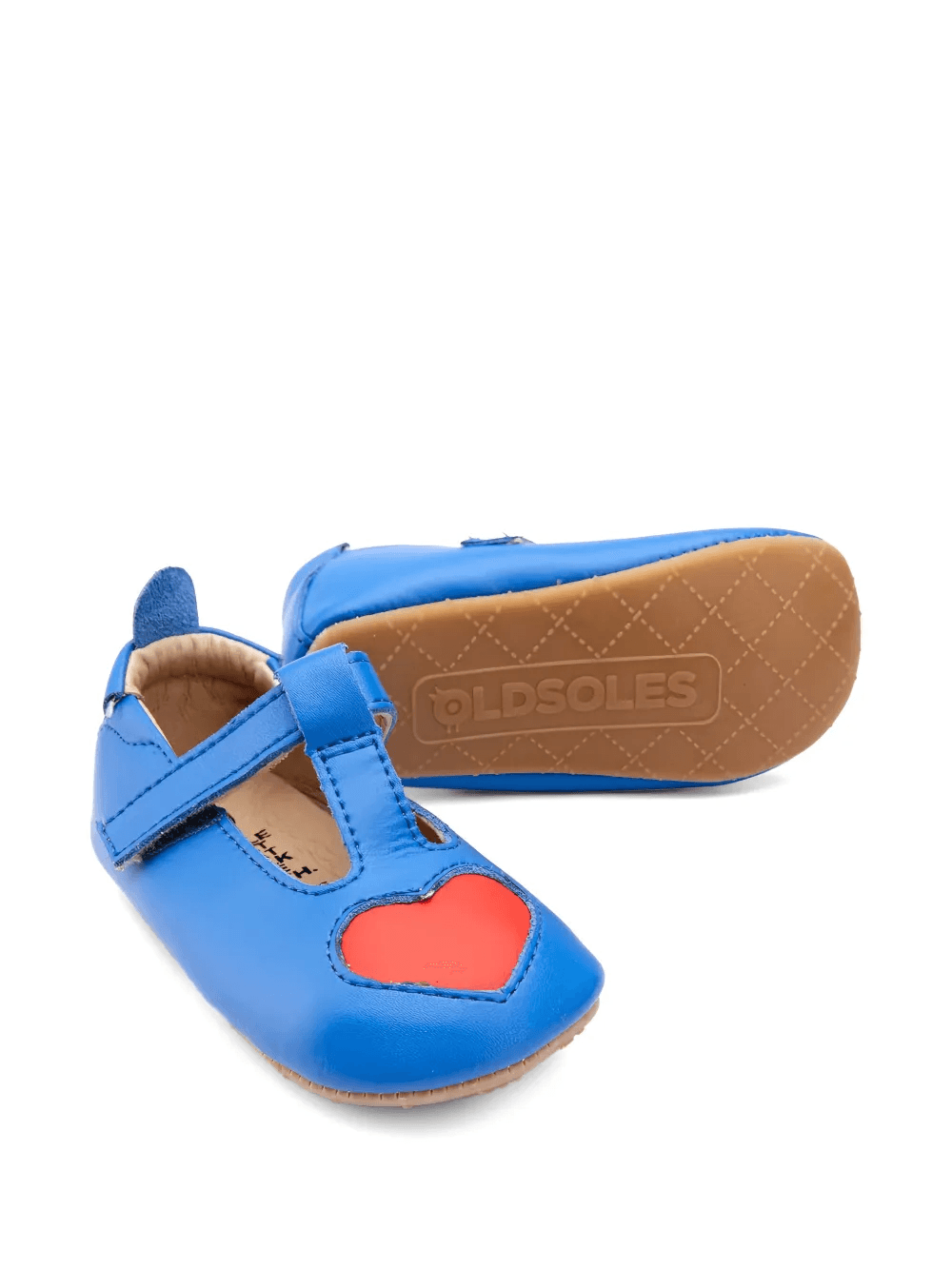 heart-patch T-bar ballerinas — Image 4