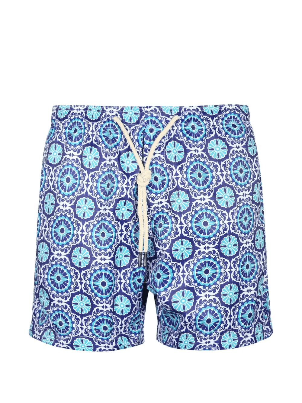Taormina geometric-print swim shorts - Image 1