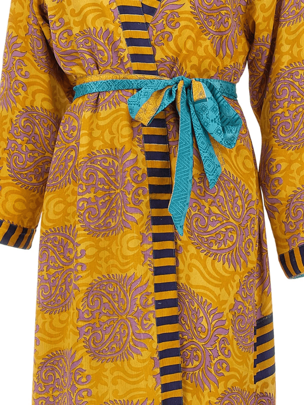 paisley striped kimono — Image 3