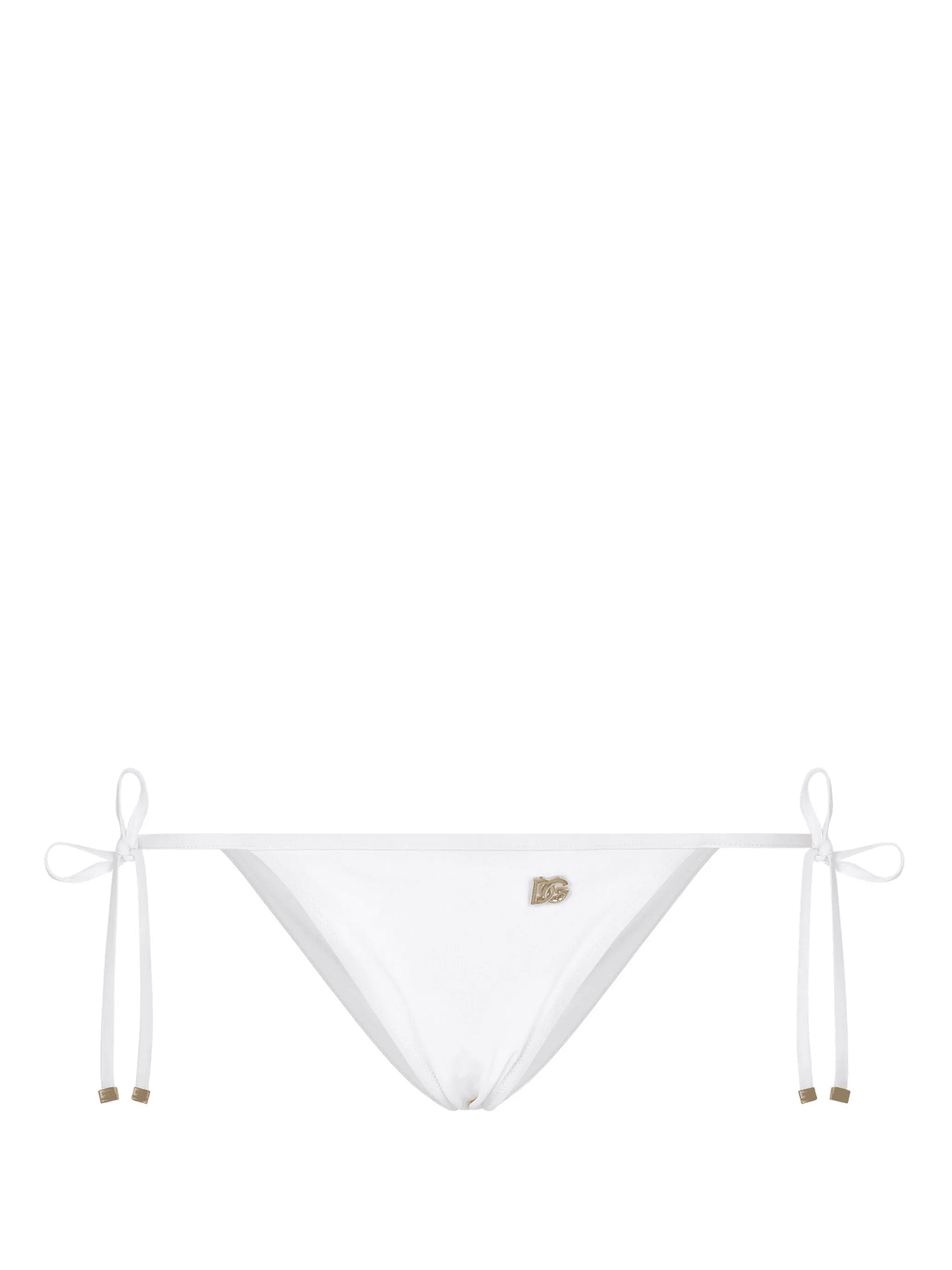 logo-plaque side-tie bikini bottom