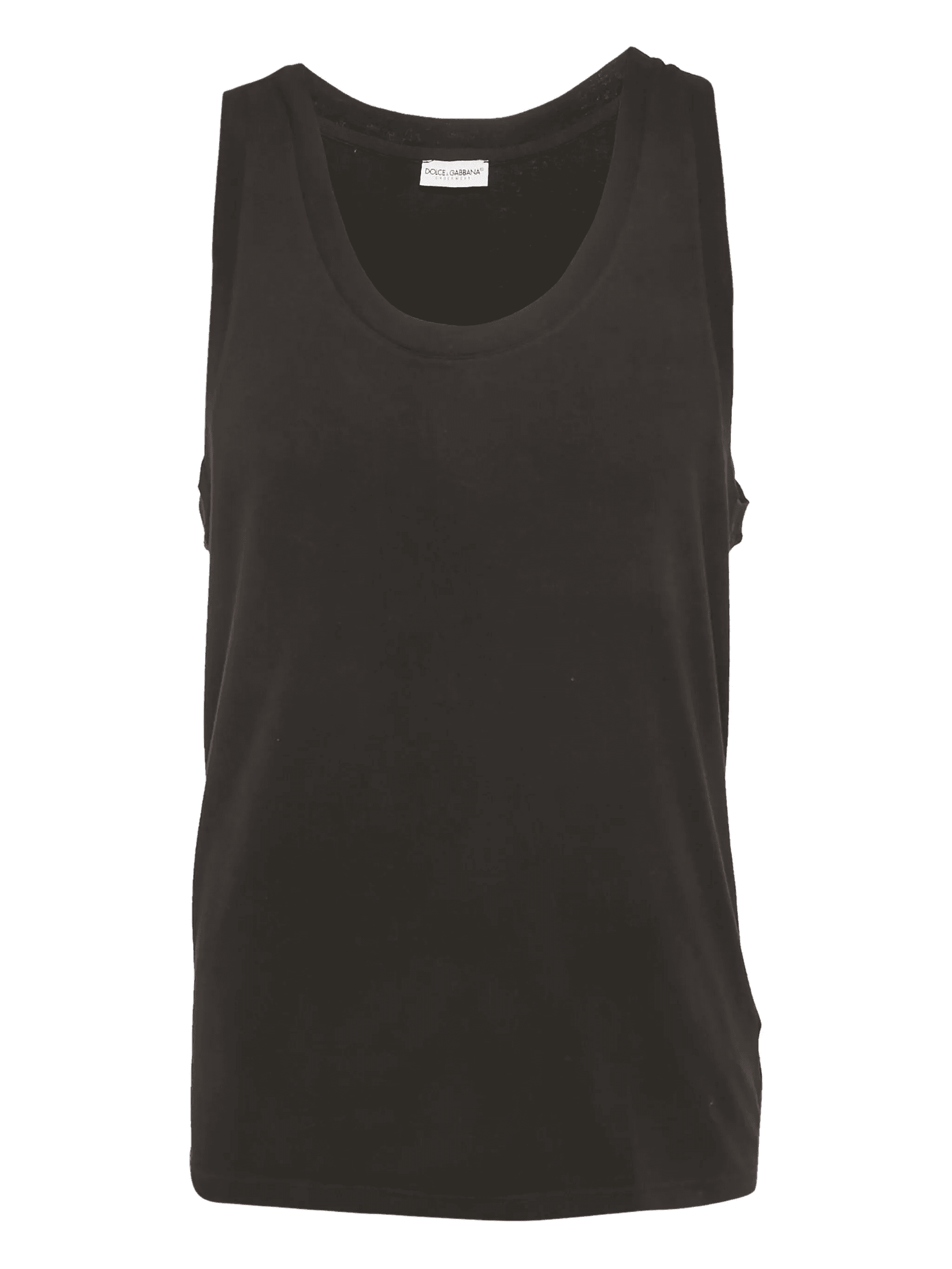 scoop-neck tank top