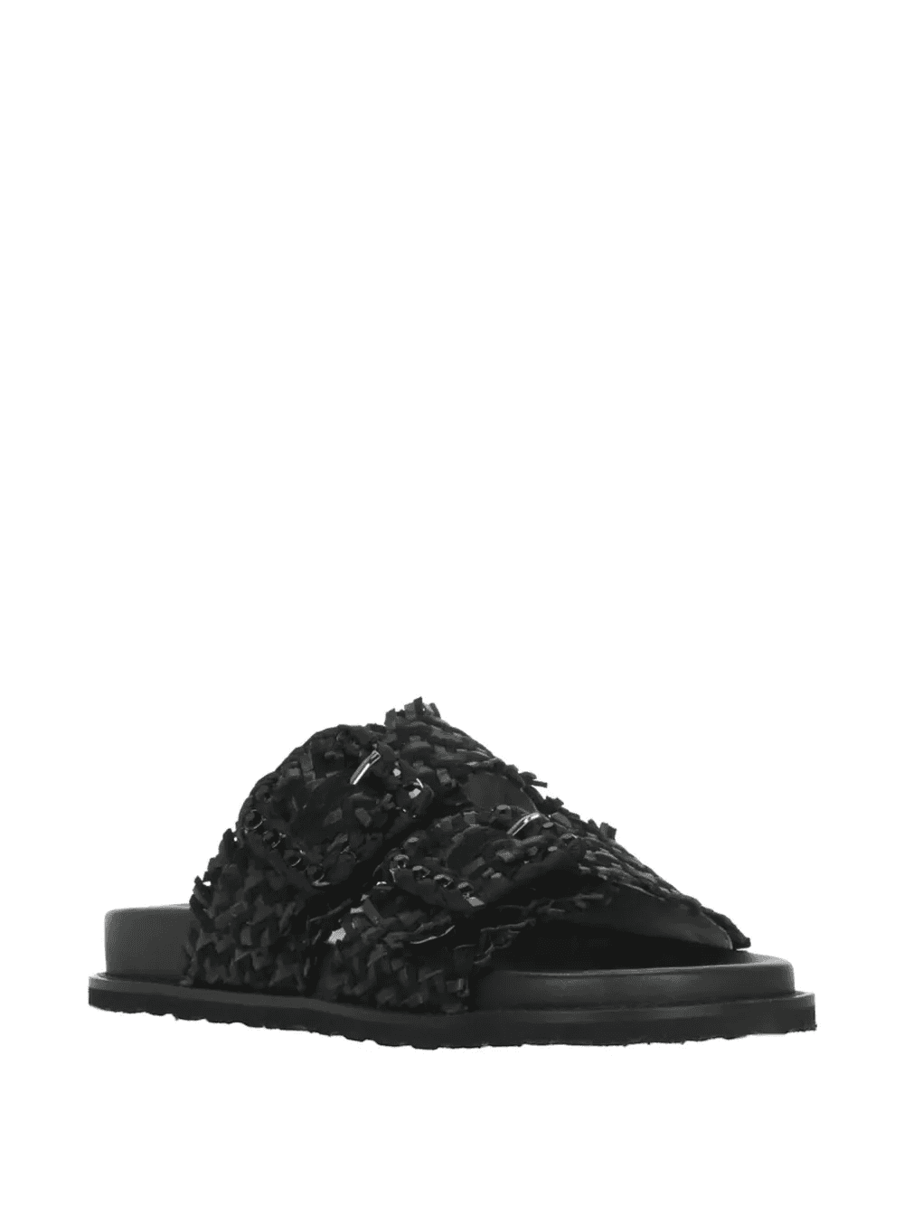 woven buckle-fastening sandals — Image 5