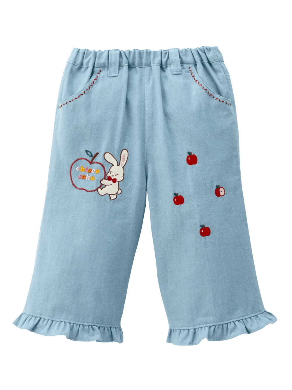 embroidered trousers - Image 1