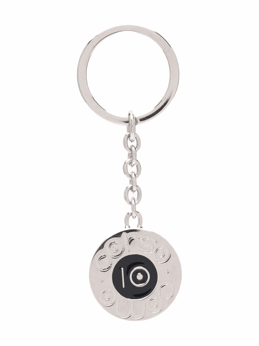 logo charm keyring