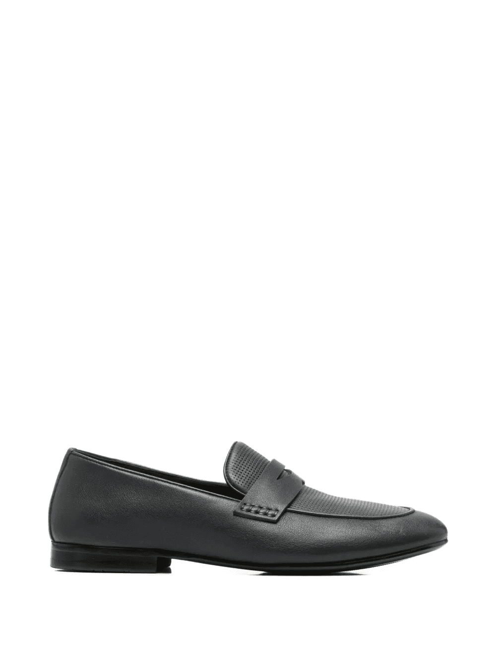 perforated-panel loafers - Image 1