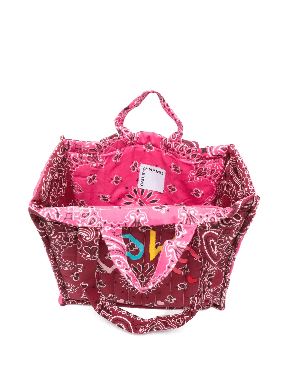 paisley-print tote bag — Image 4