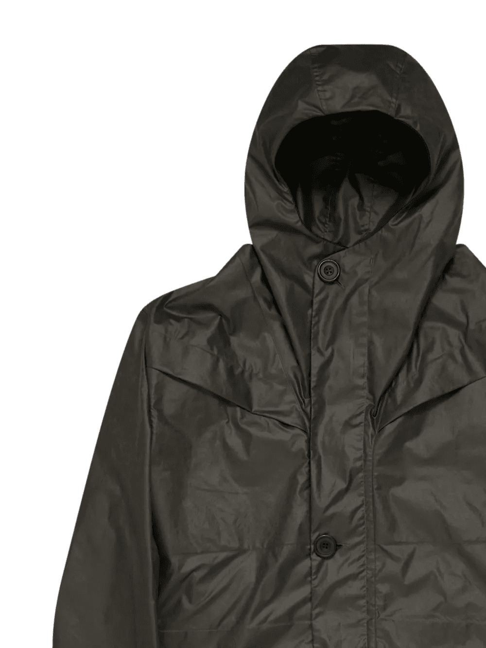 border hooded jacket — Image 2