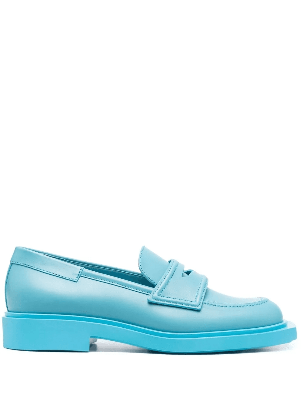 leather Penny loafers
