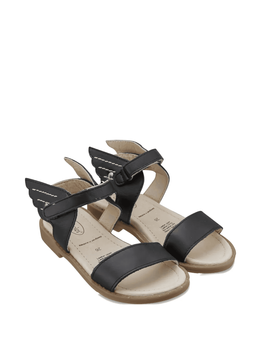 Flying wing-detail open sandals - Image 1