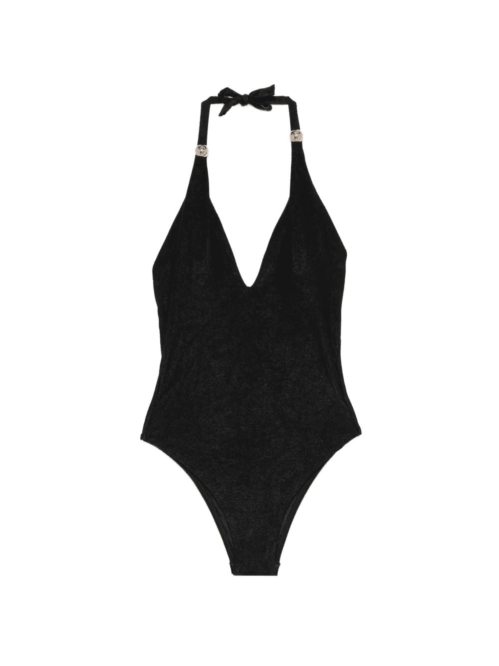 V-neck embellished swimsuit - Image 1