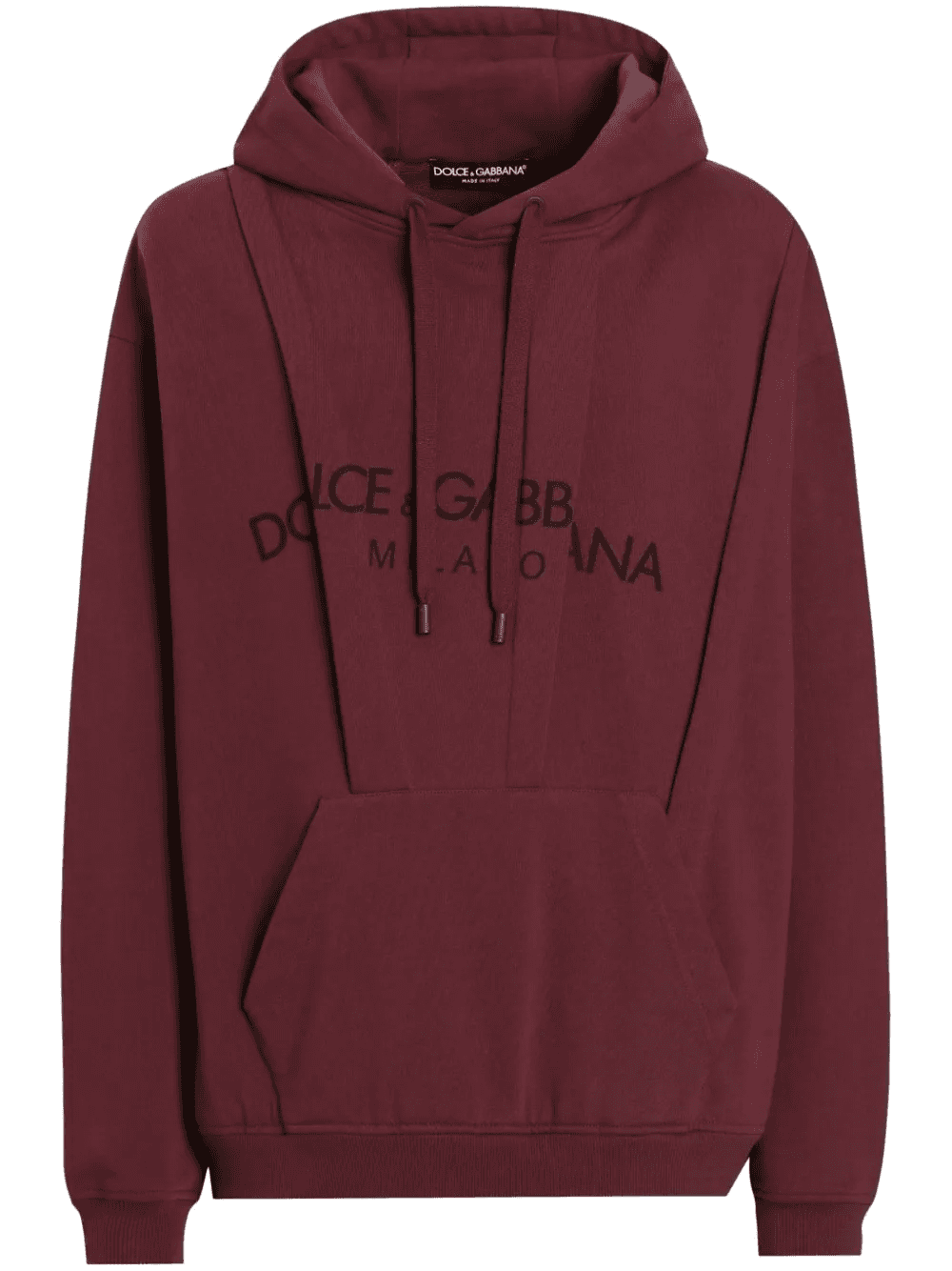 logo-print hoodie