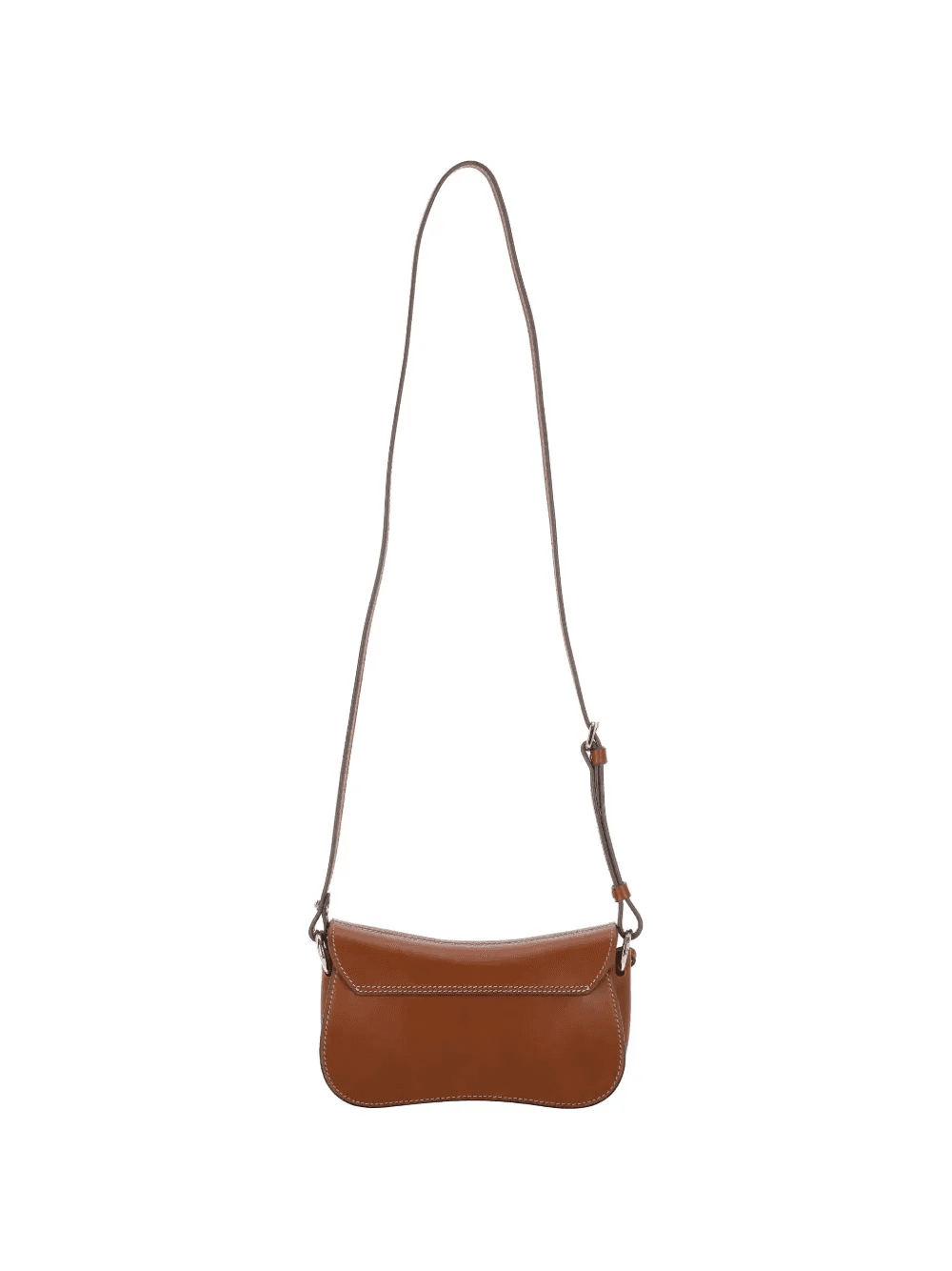 contrast-stitch buckle-fastening cross body bag — Image 4